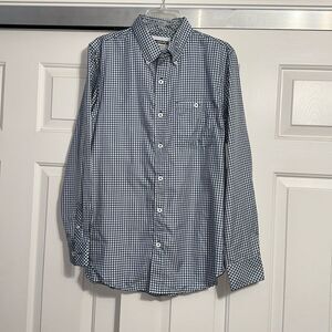 MOUNTAIN KHAKIS Men’s Classic Fit Blue & White Button Down